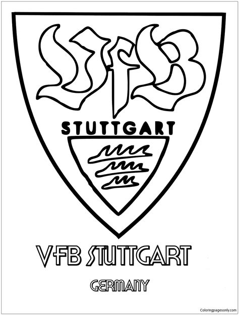 vfb stuttgart logo zum ausmalen